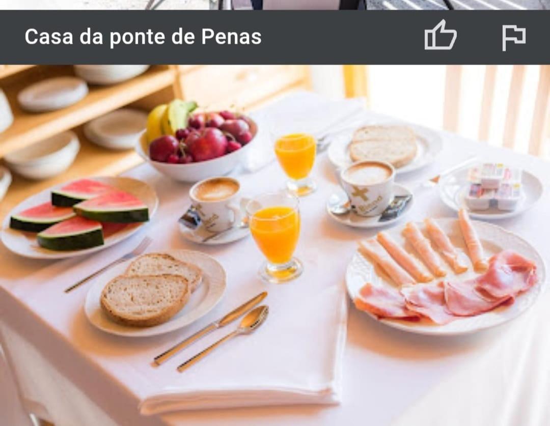 فندق Casa Da Ponte De Penas ميليدي المظهر الخارجي الصورة